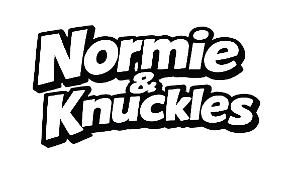 Normie and Knuckles logo